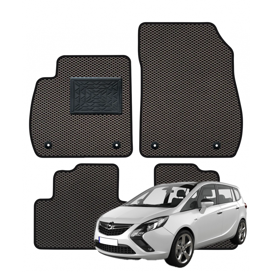 Opel Zafira C 2011-2019 polimeriniai EVA kilimėliai