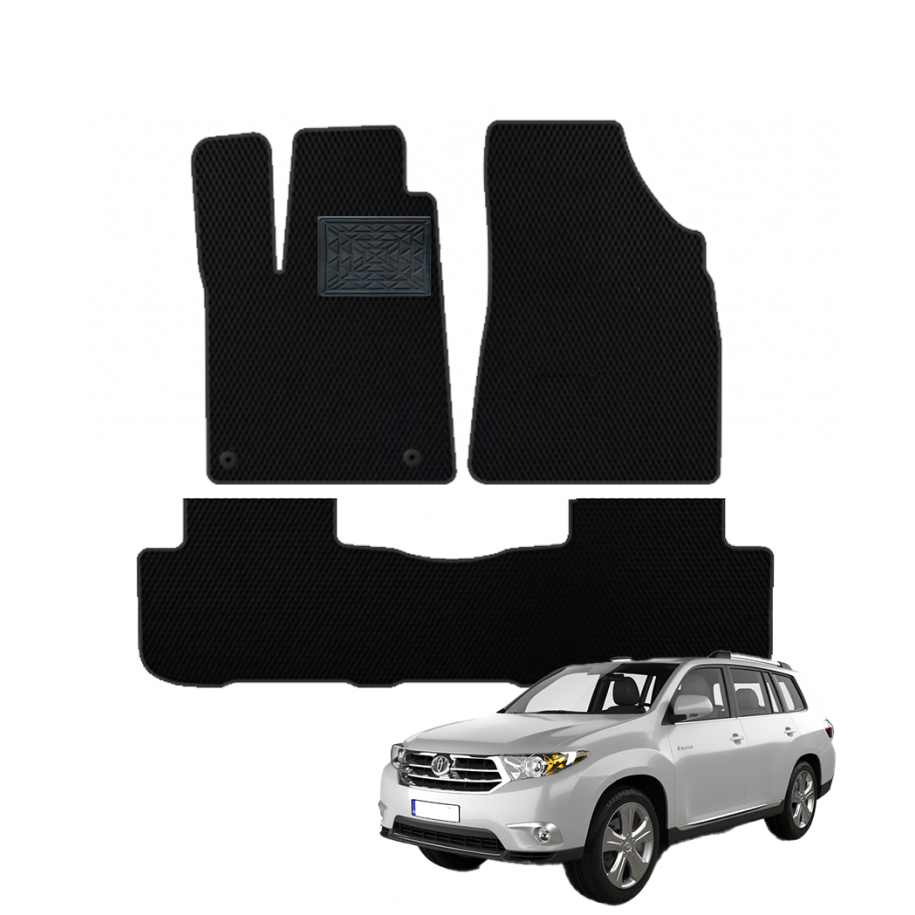Toyota Highlander (XU50) 2013-2019 polimeriniai EVA kilimėliai