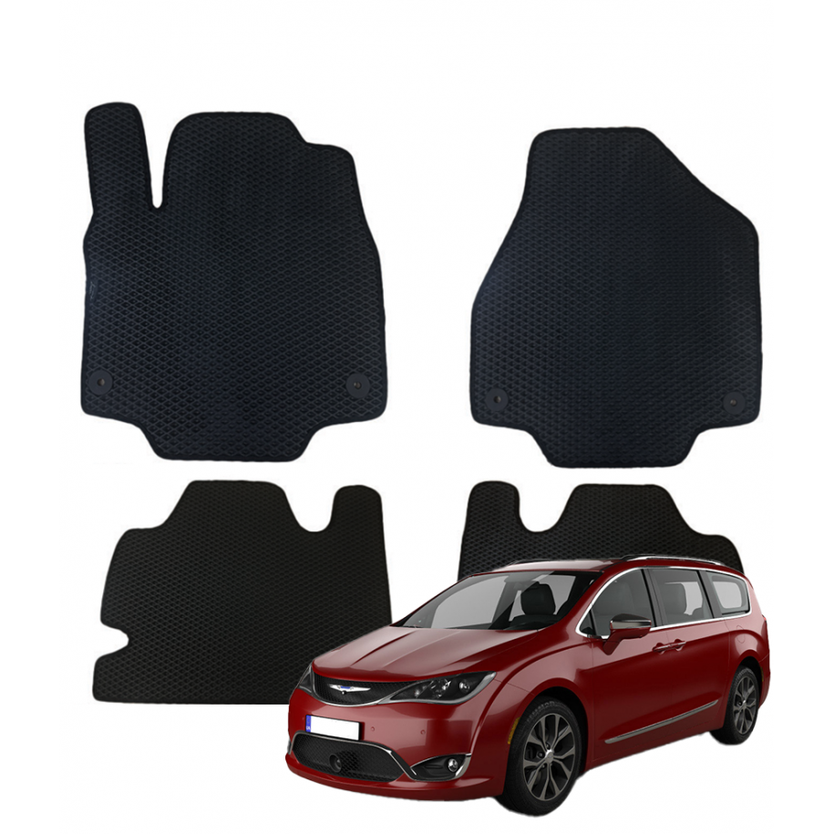 Chrysler Pacifica Hybrid nuo 2017m. polimeriniai EVA kilimėliai