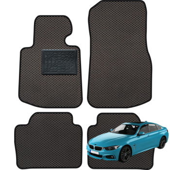 BMW 4 serija (F36) 2014-2021 polimeriniai EVA kilimėliai