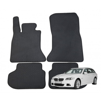 BMW 5 serija Facelift (F11) 2013-2017 polimeriniai EVA kilimėliai