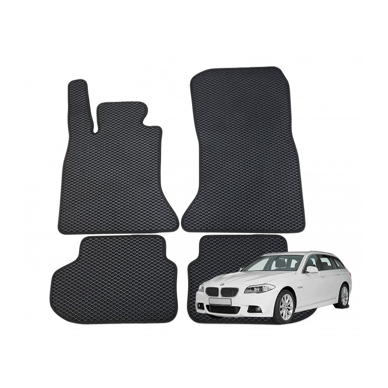 BMW 5 serija Facelift (F11) 2013-2017 polimeriniai EVA kilimėliai