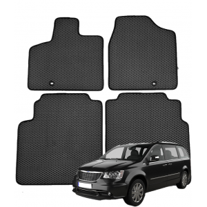 Chrysler Voyager 2008-2016 polimeriniai EVA kilimėliai
