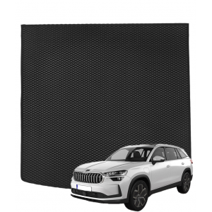 Skoda Kodiaq PLUG-IN Hybrid nuo 2024m. polimerinis EVA bagažinės kilimėlis