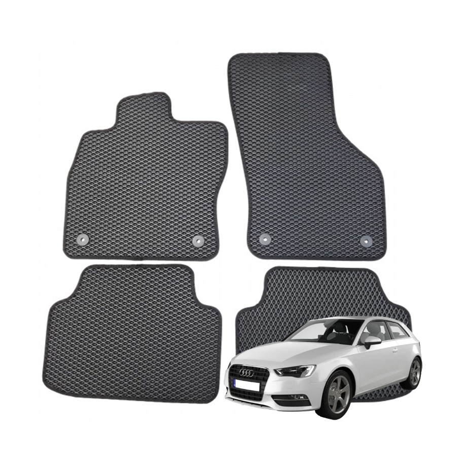 Audi A3 III 8V Hečbekas (3 durų) 2013-2020 polimeriniai EVA kilimėliai