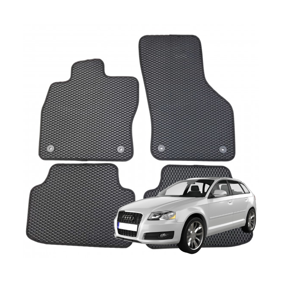 Audi A3 8VA III Sportback 2013-2020 polimeriniai EVA kilimėliai Audi A3 8VA III Sportback 2013-2020 polimeriniai EVA kilimėliai