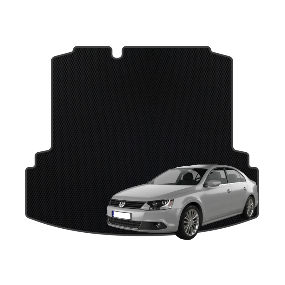 Volkswagen Jetta Sedanas 2010-2018 polimerinis EVA bagažinės kilimėlis