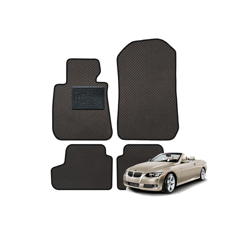BMW 3 serija (E93) Cabrio 2007-2012 polimeriniai EVA kilimėliai