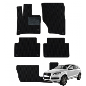 AUDI Q7 2006-2015 (7 vietų) polimeriniai automobilių EVA kilimėliai