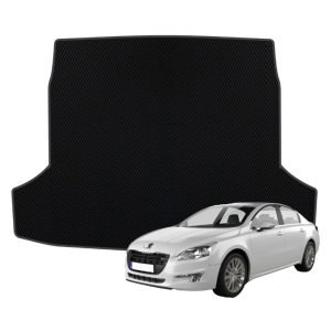 Peugeot 508 sedanas 2010-2018 polimerinis EVA bagažinės kilimėlis