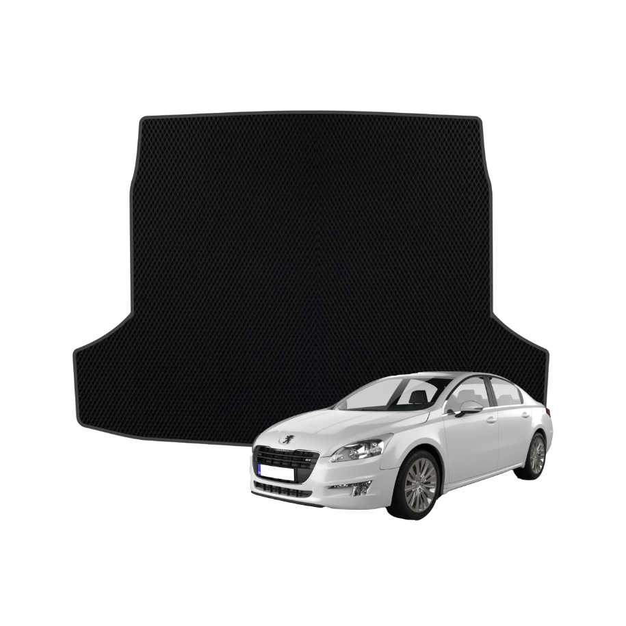 Peugeot 508 sedanas 2010-2018 polimerinis EVA bagažinės kilimėlis