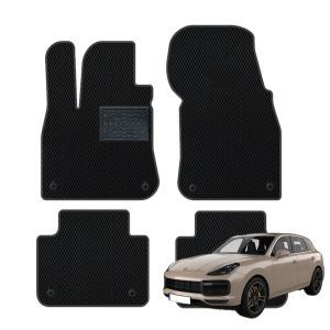Porsche Cayenne III nuo 2019m. polimeriniai EVA kilimėliai