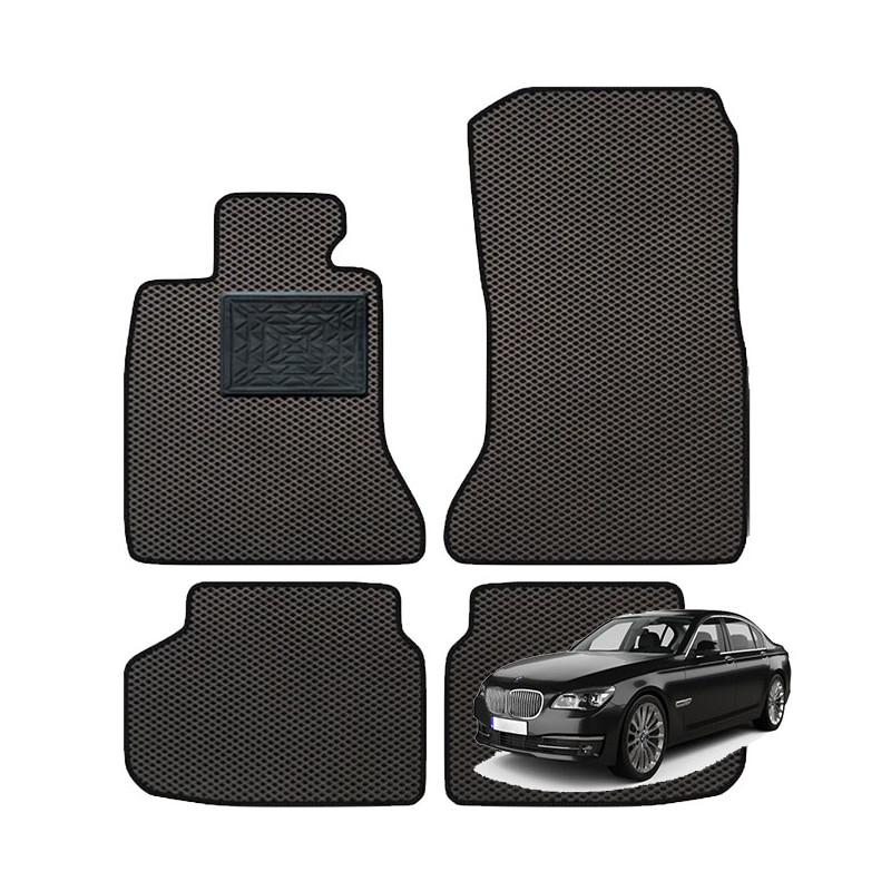 BMW 7 serija (F01) 2008-2012 polimeriniai EVA kilimėliai