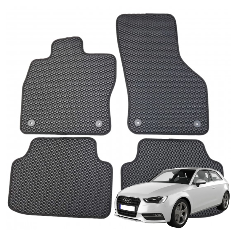 Audi A3 III 8V Hečbekas (3 durų) 2013-2020 polimeriniai EVA kilimėliai