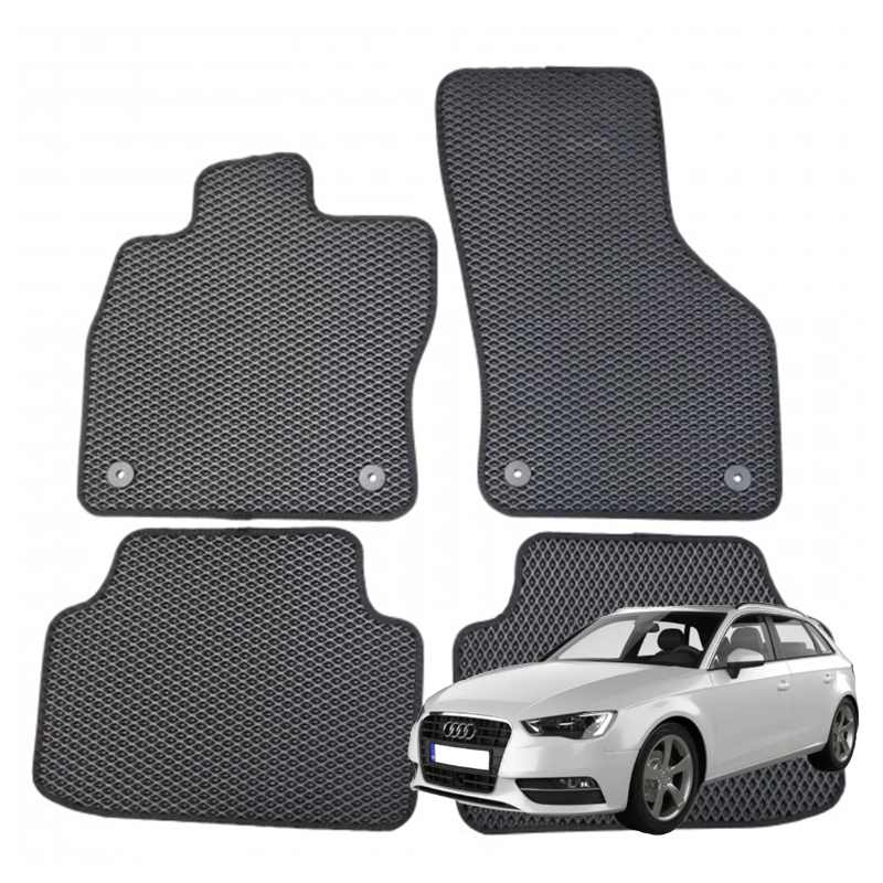 Audi A3 8V III  Universalas 2013-2020 polimeriniai EVA kilimėliai