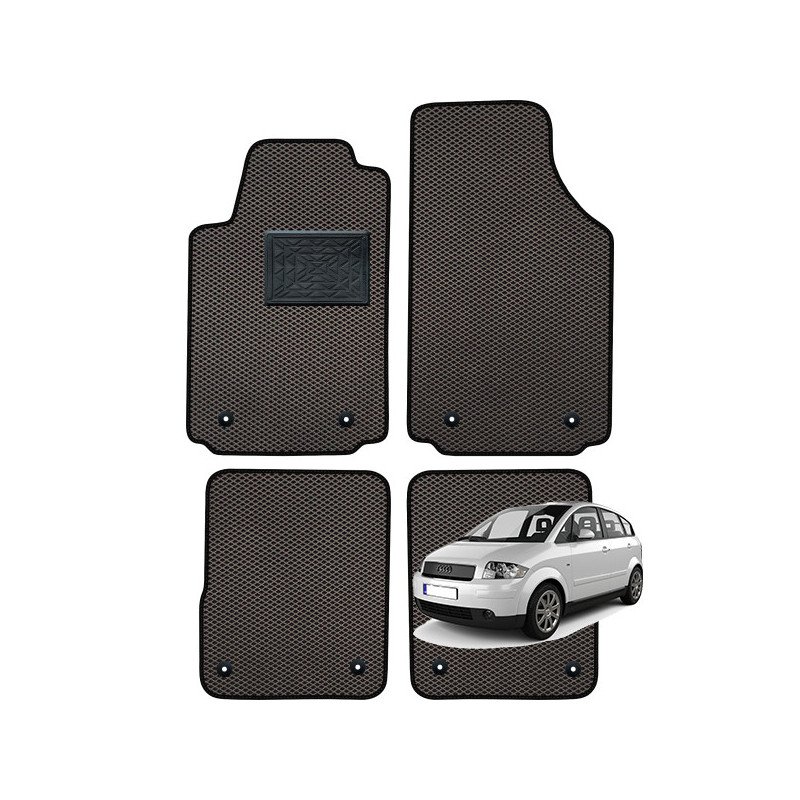 Audi A2 1999-2005 polimeriniai EVA kilimėliai