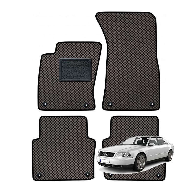 Audi A8 (D2) Short 1994-2002 polimeriniai EVA kilimėliai