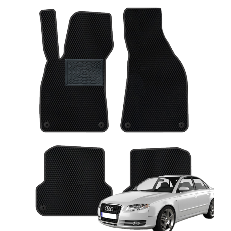 Audi A4 (B7) 2004-2008 Sedanas polimeriniai EVA kilimėliai