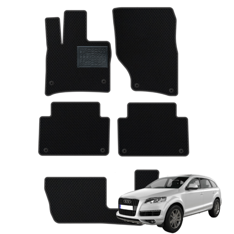Audi Q7 2006-2015 (7 vietų) polimeriniai EVA kilimėliai
