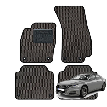 Audi A8 Short D5 nuo 2017m. polimeriniai EVA kilimėliai