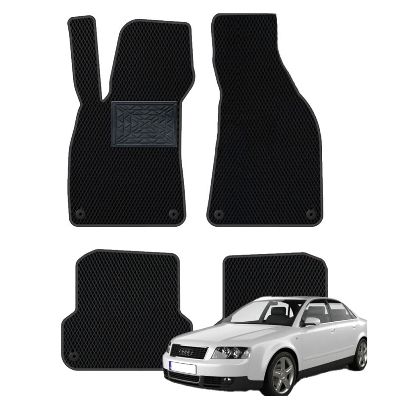 Audi A4 (B6) 2001-2005 Sedanas polimeriniai EVA kilimėliai