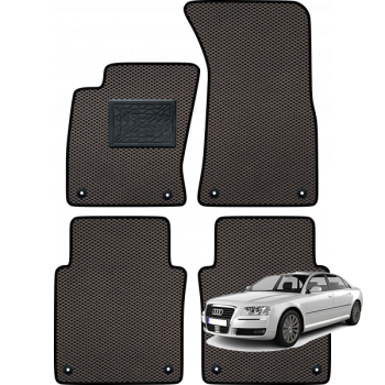 Audi A8 (D3) Long 2002-2009 polimeriniai EVA kilimėliai