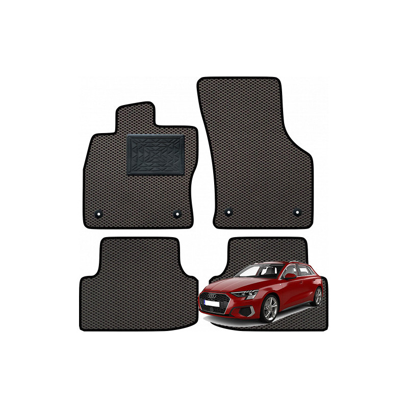 Audi A3 8Y Sportback nuo 2021m. polimeriniai EVA kilimėliai