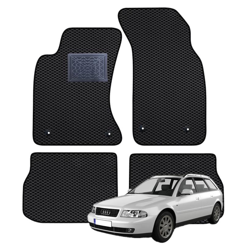 Audi A4 (B5) 1995-2001 Universalas polimeriniai EVA kilimėliai