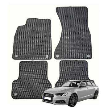 Audi A6 C7 Universalas 2011-2018 polimeriniai EVA kilimėliai