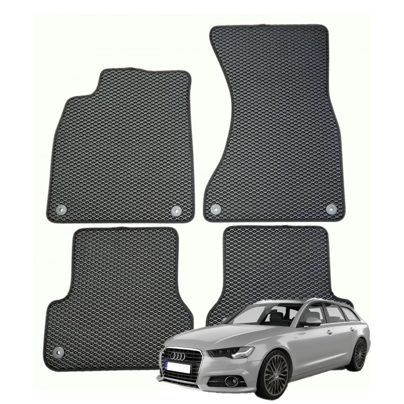 Audi A6 C7 Universalas 2011-2018 polimeriniai EVA kilimėliai