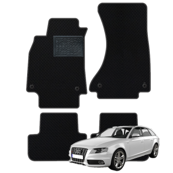 Audi A4 (B8) Universalas 2008-2016 polimeriniai EVA kilimėliai