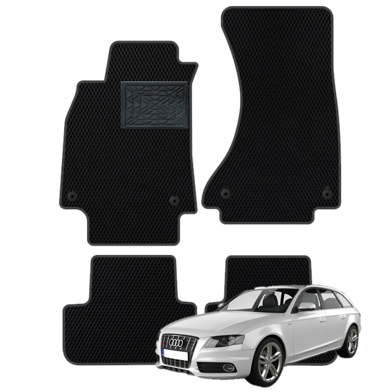Audi A4 (B8) Universalas 2008-2016 polimeriniai EVA kilimėliai