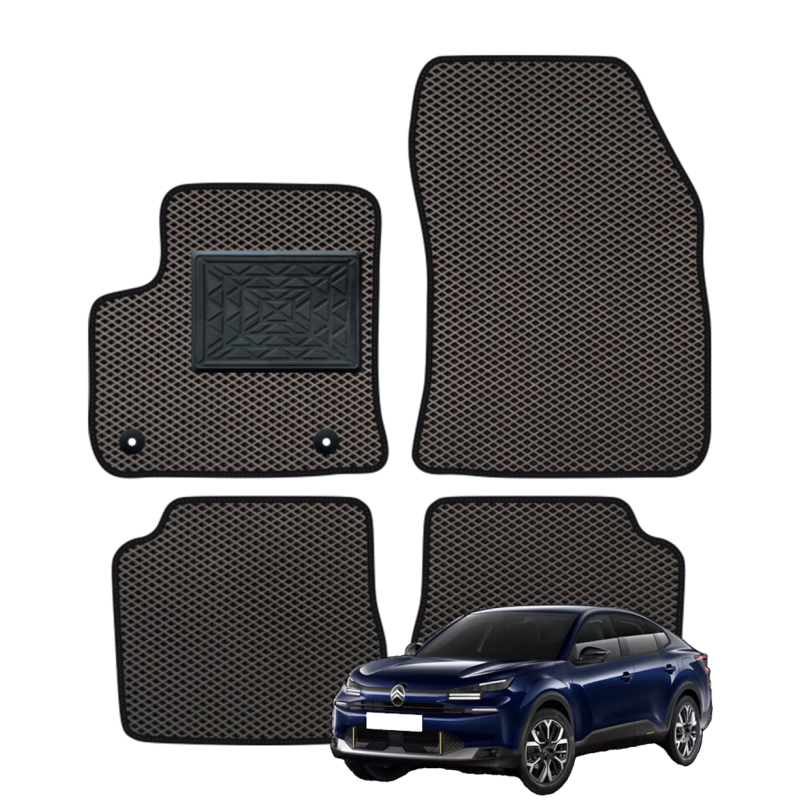 Citroen e-C4 X (Benzinas/Dyzelis) nuo 2023m. polimeriniai EVA kilimėliai