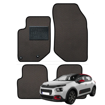 Citroen C4 III nuo 2020m. polimeriniai EVA kilimėliai