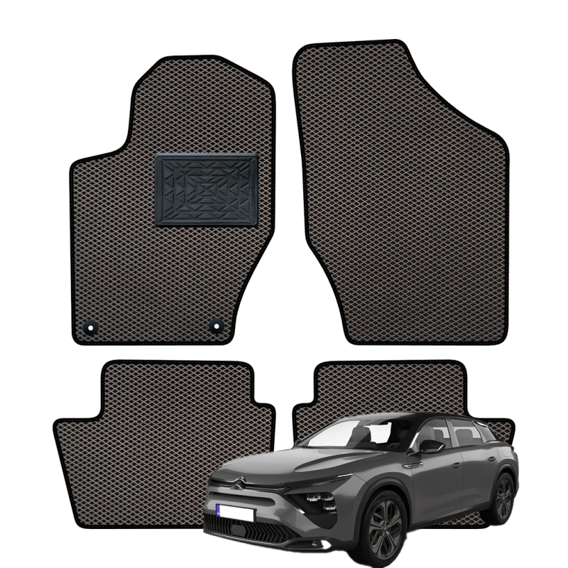 Citroen C5 X (Benzinas/Dyzelis) nuo 2022m. polimeriniai EVA kilimėliai