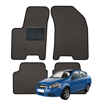 Chevrolet Aveo Sedanas (T250) 2003-2011 polimeriniai EVA kilimėliai
