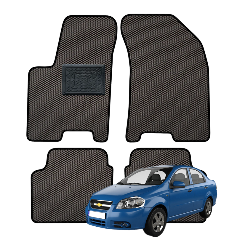 Chevrolet Aveo Sedanas (T250) 2003-2011 polimeriniai EVA kilimėliai
