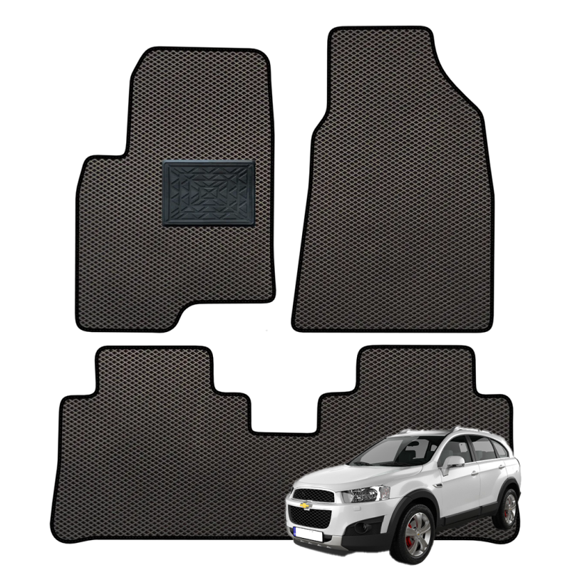 Chevrolet Captiva 2006-2011 polimeriniai EVA kilimėliai
