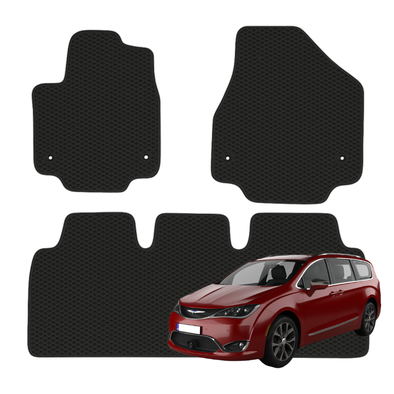 Chrysler Pacifica nuo 2017m. polimeriniai EVA kilimėliai