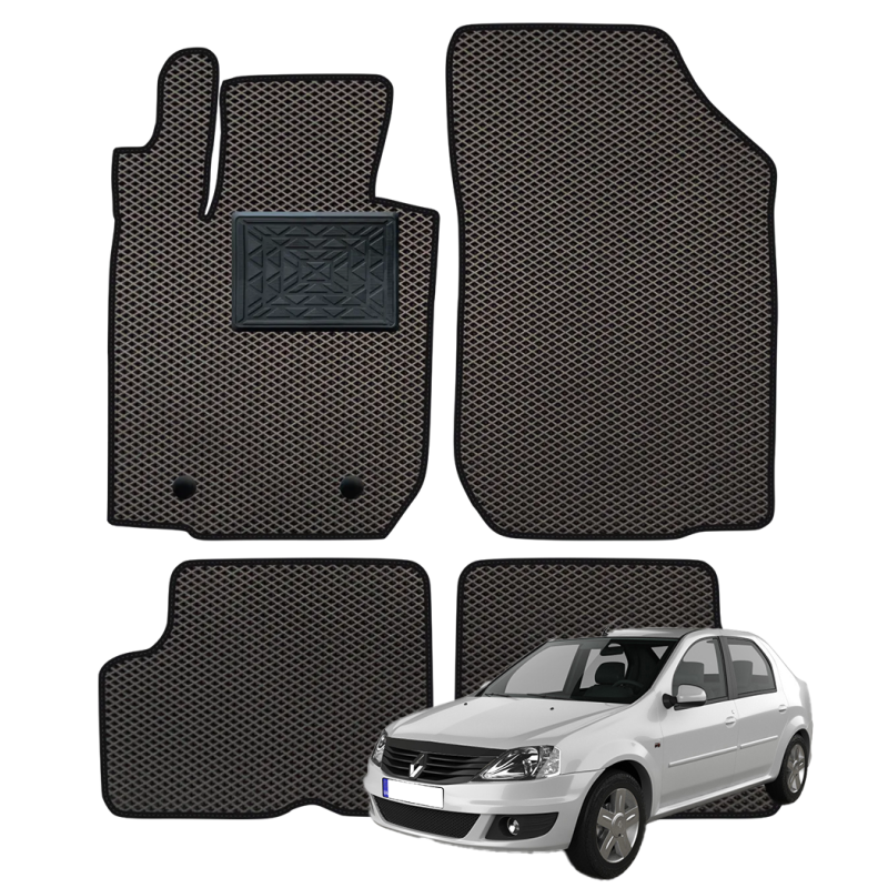 Dacia Logan I 2004-2012 polimeriniai EVA kilimėliai