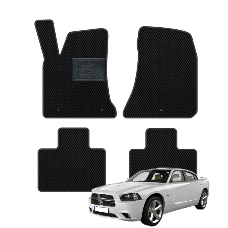 Dodge Charger 2011–2023 polimeriniai EVA kilimėliai