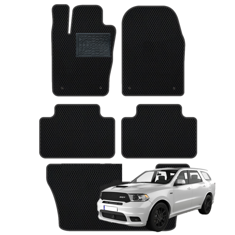 Dodge Durango nuo 2011m. 7-vietis polimeriniai EVA kilimėliai