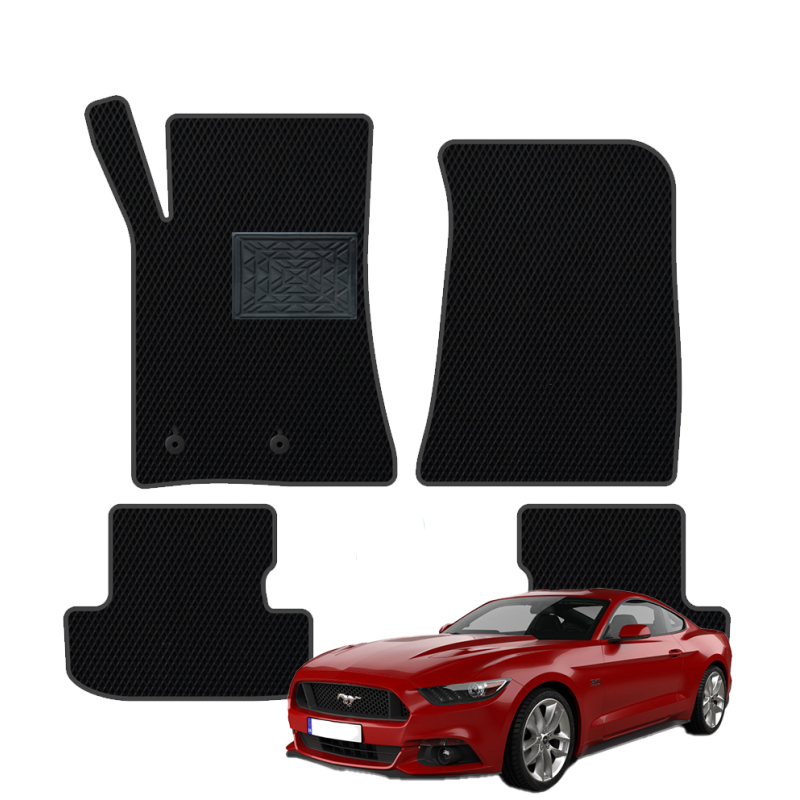 Ford Mustang 2015-2023 polimeriniai EVA kilimėliai