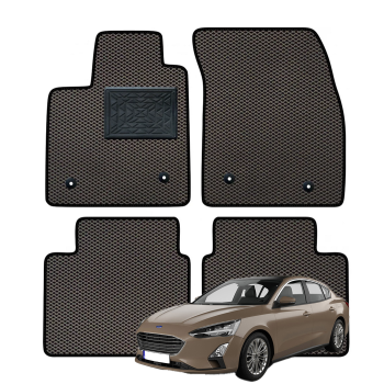 Ford Focus IV sedanas 2018-2025 polimeriniai EVA kilimėliai