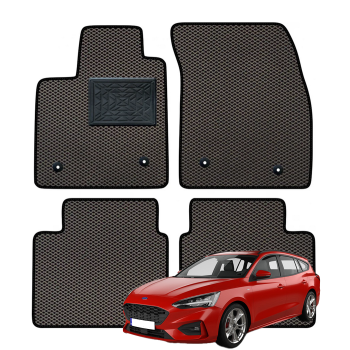 Ford Focus IV universalas 2018-2025 polimeriniai EVA kilimėliai