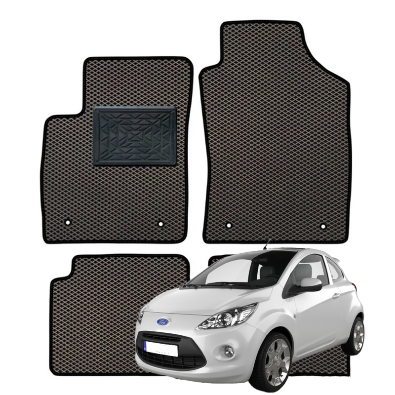 Ford Ka II 2008-2016 polimeriniai EVA kilimėliai