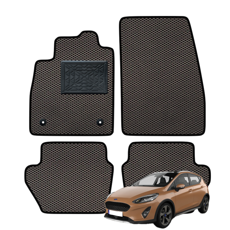 Ford Fiesta MK7 2017–2023 polimeriniai EVA kilimėliai