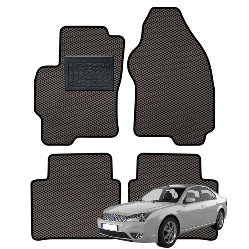 Ford Mondeo sedanas 2000-2007 polimeriniai EVA kilimėliai