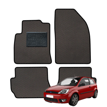 Ford Fiesta Mk5 2001-2008 polimeriniai EVA kilimėliai