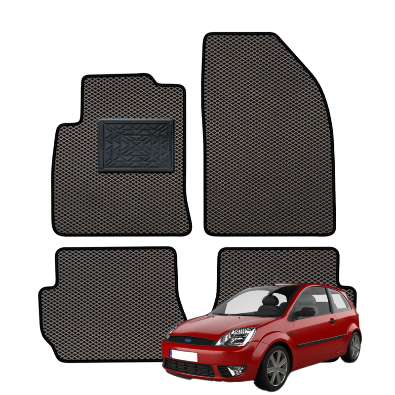 Ford Fiesta Mk5 2001-2008 polimeriniai EVA kilimėliai